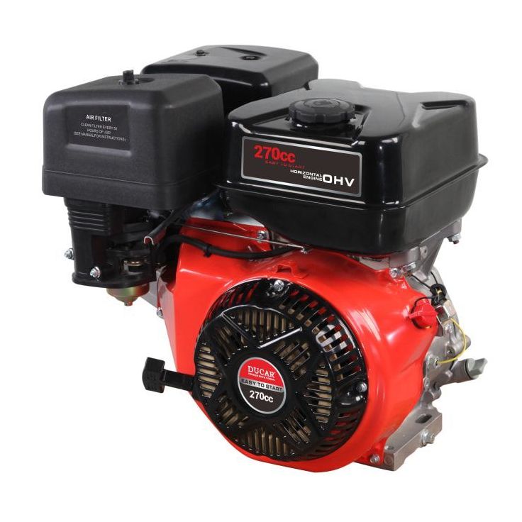 Irtomoottori Ducar DH270SS, 8HP, bensa/sähköstartti