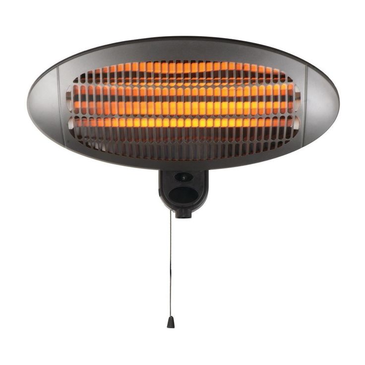 Terassilämmitin Hottia, 2000W, kvartsi, seinäasennus