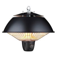 Terassilämmitin Hottia, 600W, ripustettava, musta