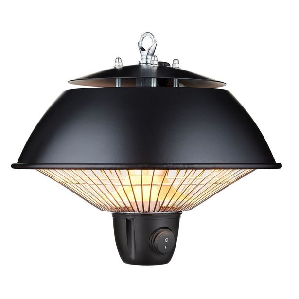 Terassilämmitin Hottia, 600W, ripustettava, musta