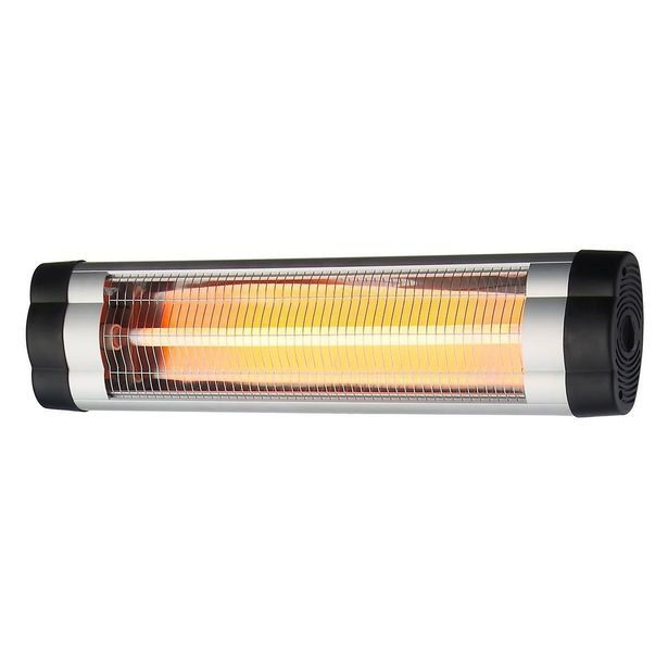 Terassilämmitin Hottia, 2000W, kvartsi, kaukosäädin
