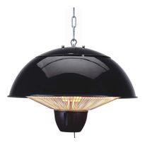 Terassilämmitin Hottia, 1500W, ripustettava, musta