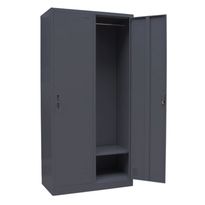 Pukukaappi Timco 2P, 90cm, grafiitinharmaa