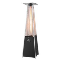 Terassilämmitin Hottia Tower, 13kW, kaasu, musta