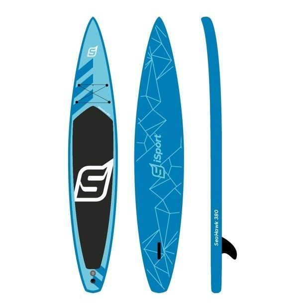 SUP-lauta I-Sport SeaHawk 380, ilmatäytteinen