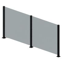 Lasielementti Green Land Patio, 100x100cm, eri värejä