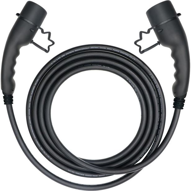 Sähköauton latauskaapeli Motorwerk EV, 22kW, 3-vaihe, 32A, Type2-Type2, 5m