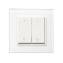 LED-painonappi-himmennin FTLIGHT Perfect, 2-osainen, 12-36V DC, 86x86x13mm