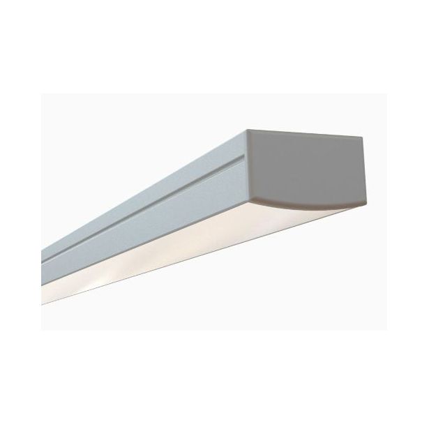 LED-asennuslista FTLight Wide, läpikuultava kansi, 2000x23.5x13mm, alumiini
