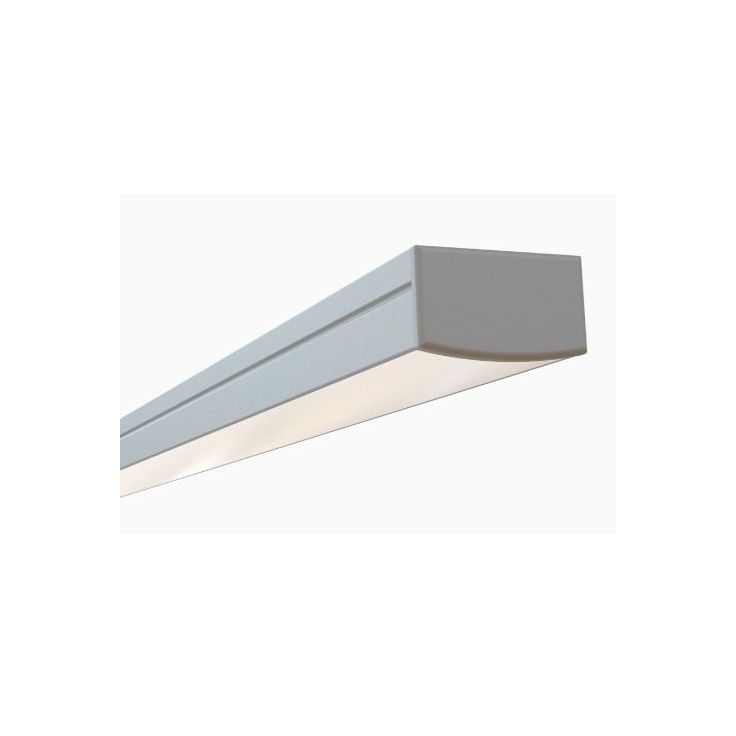 LED-asennuslista FTLight Wide, läpikuultava kansi, 2000x23.5x13mm, alumiini