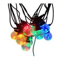 Valosarja LED Energie Lumo Party, 10-osainen, ulko- ja sisäkäyttöön, IP44, moniväri