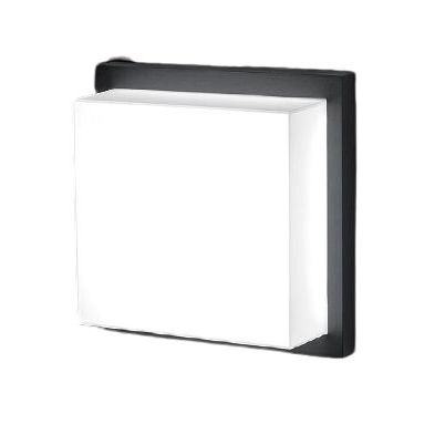 LED-seinä/kattovalaisin LED Energie, 2xE27, IP44, antrasiitinharmaa