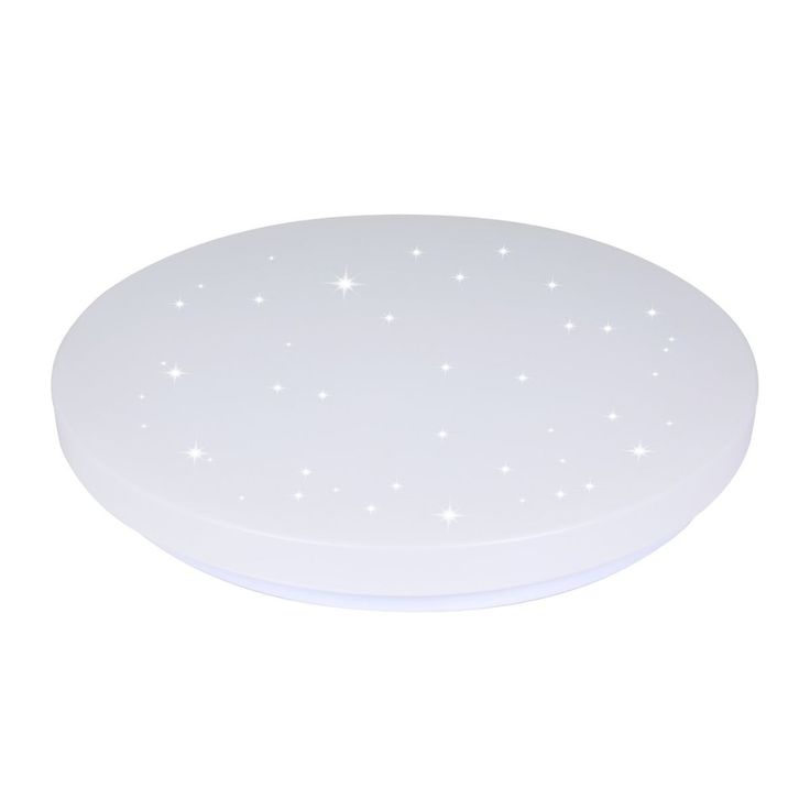 LED-plafondi LED Energie, 36W, 2500lm, IP20, CCT, kaukosäädin, Ø500mm, tähtikuvio