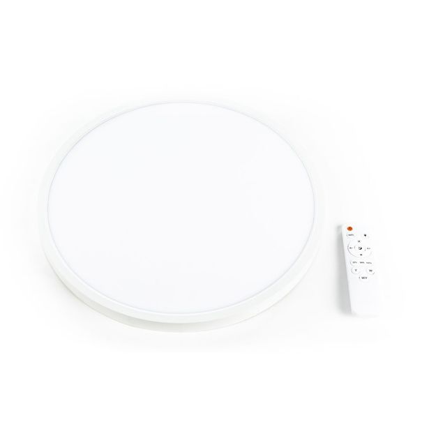 LED-plafondi LED Energie, 20W, 2000lm, IP40, CCT, kaukosäädin, Ø300mm, valkoinen