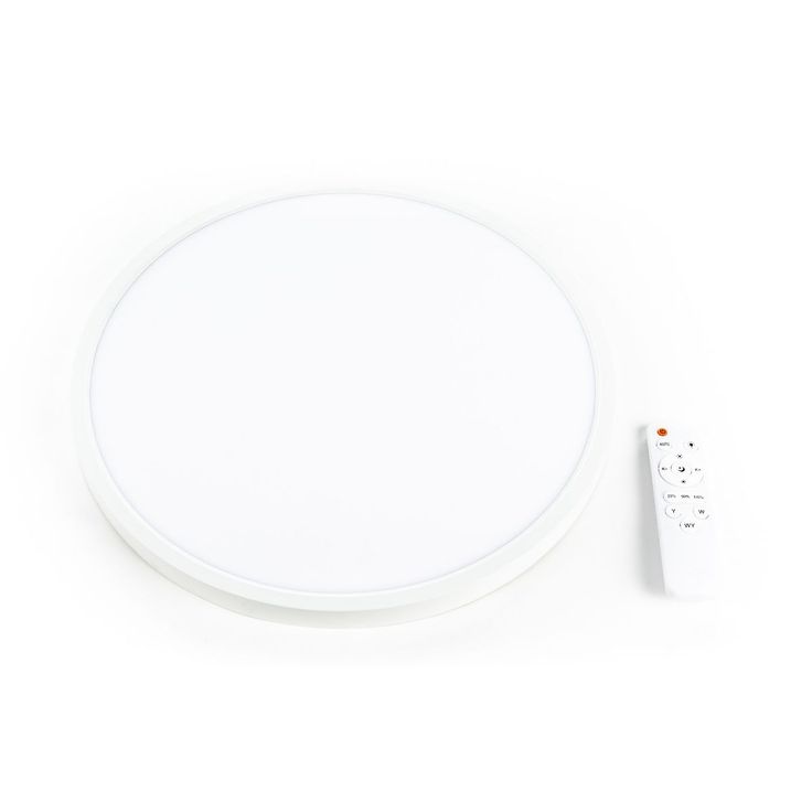 LED-plafondi LED Energie, 20W, 2000lm, IP40, CCT, kaukosäädin, Ø300mm, valkoinen