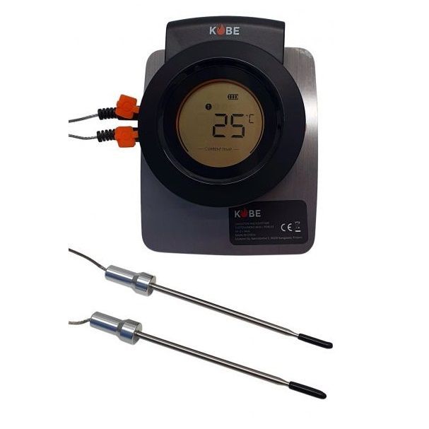 Paistomittari kaasugrilleihin Kobe Smart Heat, 2kpl antureita
