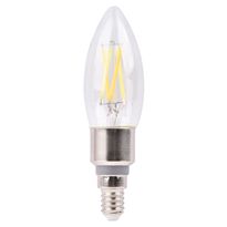 LED-filamenttilamppu Emax Smart Home WIFI, C35/E14, 5.5W, 500lm, CCT 2700-6500K, himmennettävä