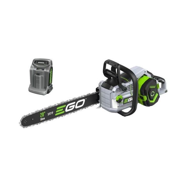 Akkuketjusaha Ego Power+ CS2005E, 56V, laippa 50cm, 25m/s, sisältää 6Ah akun ja pikalaturin