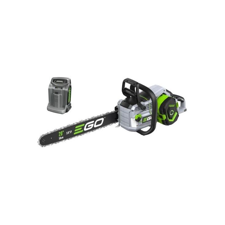 Akkuketjusaha Ego Power+ CS2005E, 56V, laippa 50cm, 25m/s, sisältää 6Ah akun ja pikalaturin