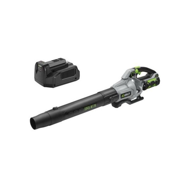 Akkupuhallin Ego Power+ LB6151E, 56V, säädettävä teho, 1045m³, 18Nm, sisältää 2.5Ah akun ja laturin