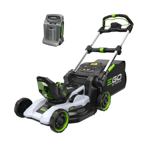 Itsevetävä akkuruohonleikkuri Ego Power+ LM2236E-SP, 56V, 55cm, 85L kerääjä, PC PBT-runko, sisältää 10Ah akun ja pikalaturin