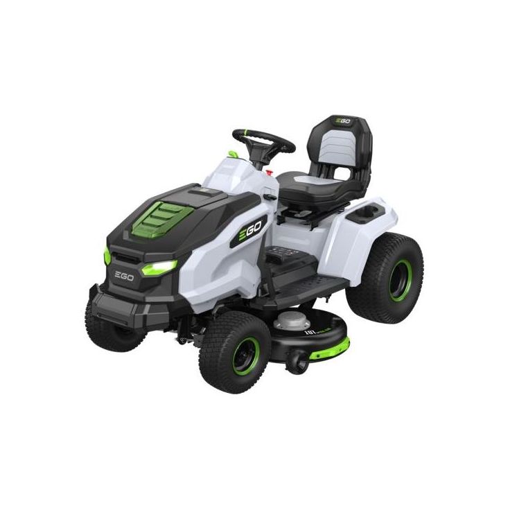 Akkukäyttoinen päältäajettava ruohonleikkuri Ego Power+ TR4201E, 56V, 107cm, sivulle heittätä / murskaava, ilman akkua