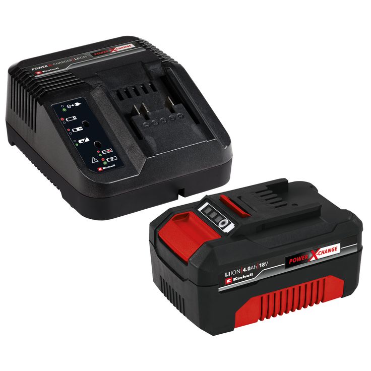 Akku ja laturi Einhell Power X-Change, 18V, 4.0Ah