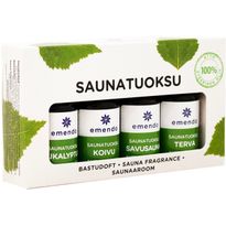 Saunatuoksusetti Emendo 4 x 10 ml
