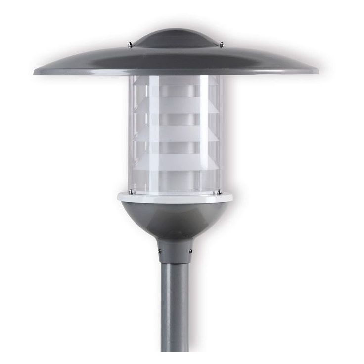 LED-puistovalaisin Ensto Camillo Led, 35W/840, 4000K, 3060lm, IP44, helmenharmaa