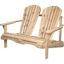 Puutarhatuoli Canadian Outdoor Classic Adirondack, 2-istuttava, setripuu