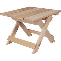 Sivupöytä Canadian Outdoor Caribou Lodge, setripuu