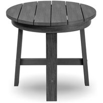 Sivupöytä Canadian Outdoor Fair Valley, muovi, harmaa