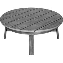 Puutarhapöytä Canadian Outdoor Fair Valley, muovi, harmaa