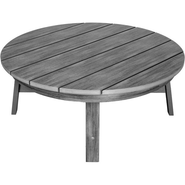 Puutarhapöytä Canadian Outdoor Fair Valley, muovi, harmaa