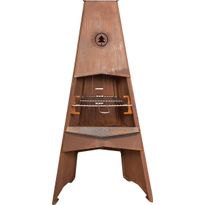 Ulkotakka Espegard 120, 120cm, corten-teräs