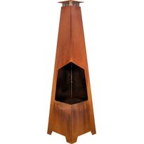 Ulkotakka Espegard 180, 180cm, corten-teräs