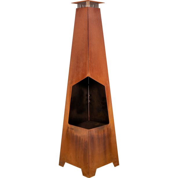 Ulkotakka Espegard 180, 180cm, corten-teräs