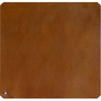 Ulkotakan alusta Espegard, 74x74cm, corten-teräs