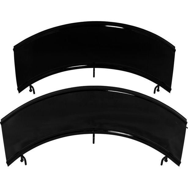 Ulkotulisijan tuulensuoja Espegard 60, musta