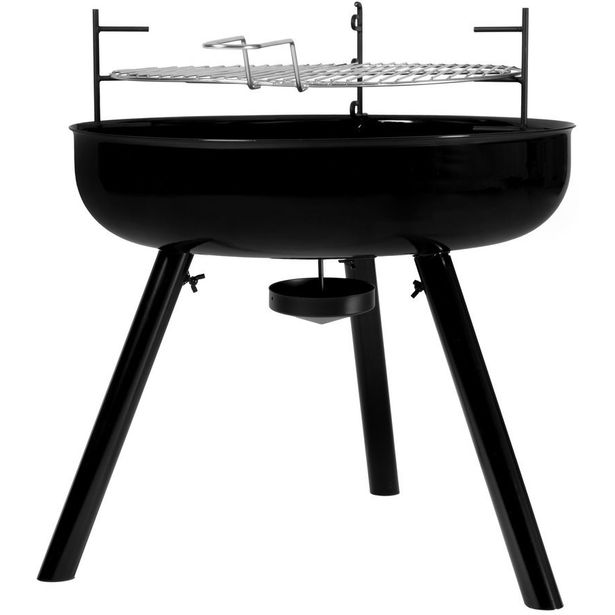 Nuotiogrilli Espegard 60, 60x45cm, musta