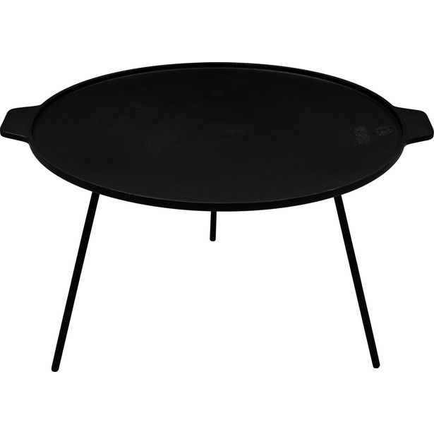 Wokkipannu jaloilla Espegard, 45cm, valurauta