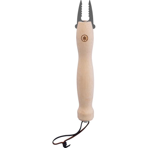 Grillivarras Espegard, kokoontaittuva, 18.5-81cm, ruostumaton teräs