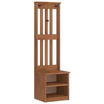 Eteisen säilytyskaluste Hallin puu SANDENS, 45x40x159,5 cm, täysi mänty, eri värejä (43785)