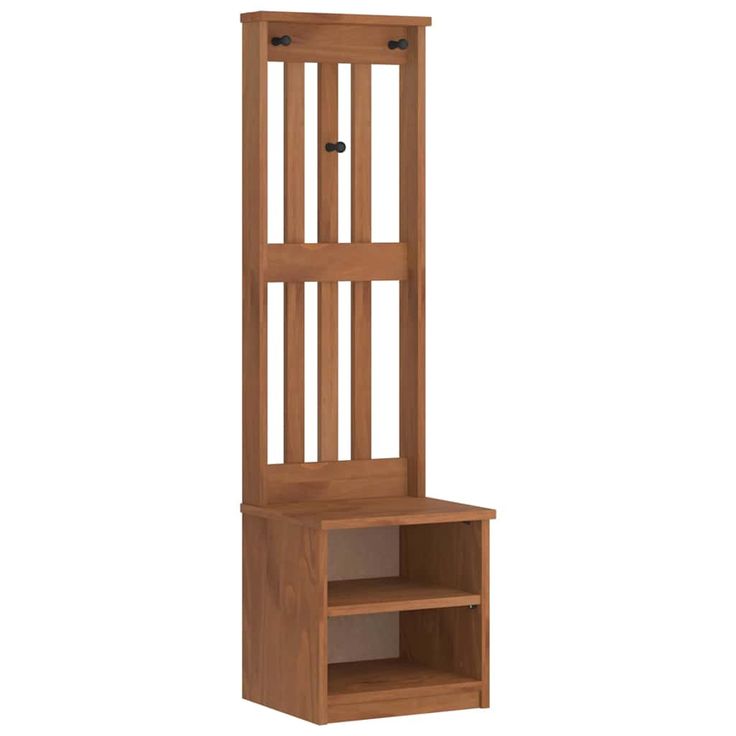Eteisen säilytyskaluste Hallin puu SANDENS 45x40x159,5 cm täysi mänty (10478)