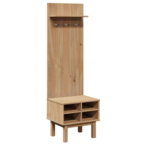 Eteisyksikkö OTTA 50x40x160 cm täysi mänty (13463)
