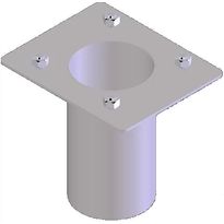 Latausaseman tolpan adapteri SJ-08 betonijalustalle
