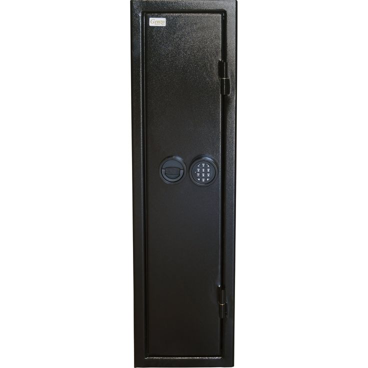 Asekaappi Genzo SolidSafe, 80 kg, koodilukko, musta