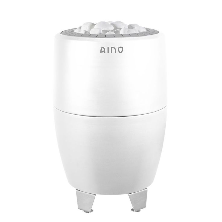 Vaihdettavat kuoret Aino-kiuas, 2 osaa, Winter White