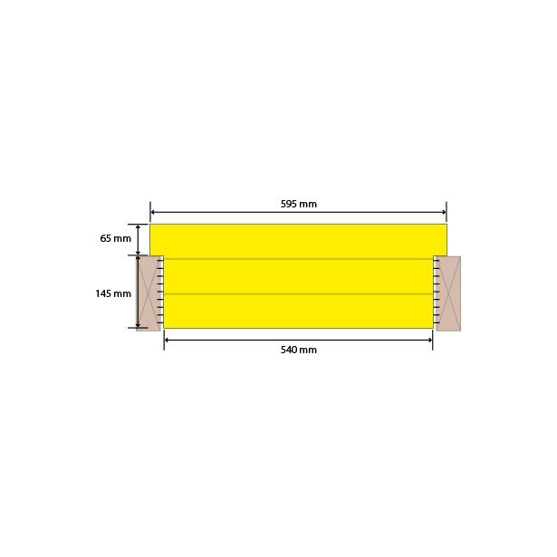 Eristelevy Finnfoam FI-K600, 210mm, seinä-, katto- ja rossipohjaeriste