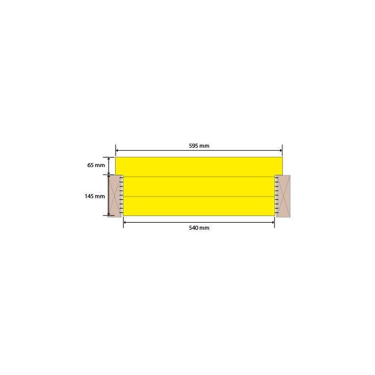 Eristelevy Finnfoam FI-K600, 210mm, seinä-, katto- ja rossipohjaeriste